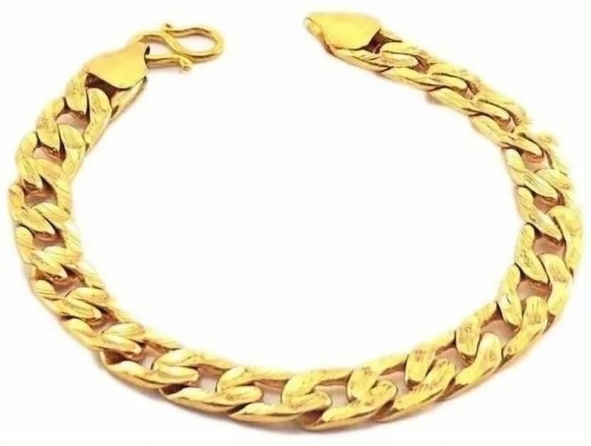 Aurum Link – Gold Cuban Chain Bracelet for Men