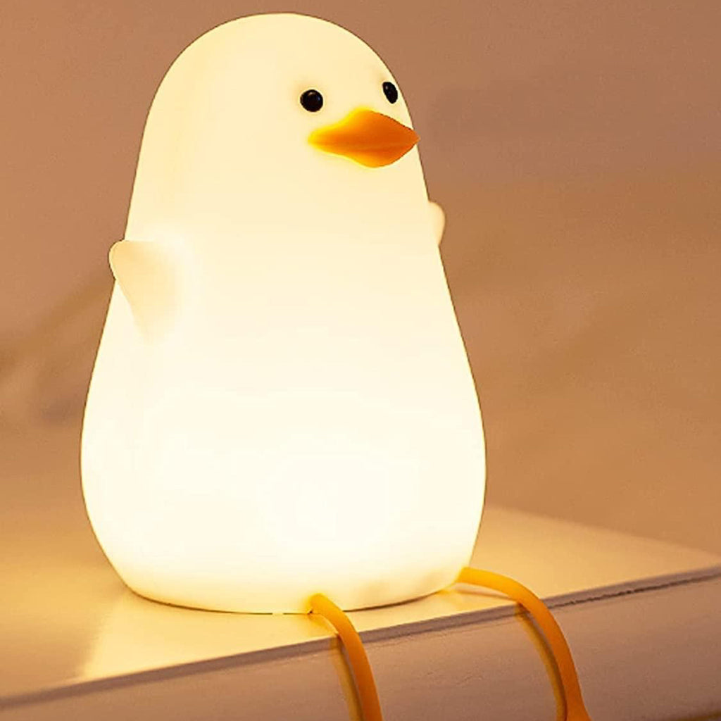 Aurie Glow – Duck Silicone Night Lamp