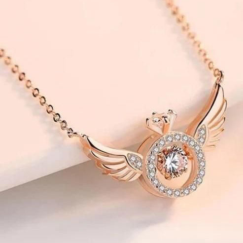 Elegant American Diamond Pendant With Chain