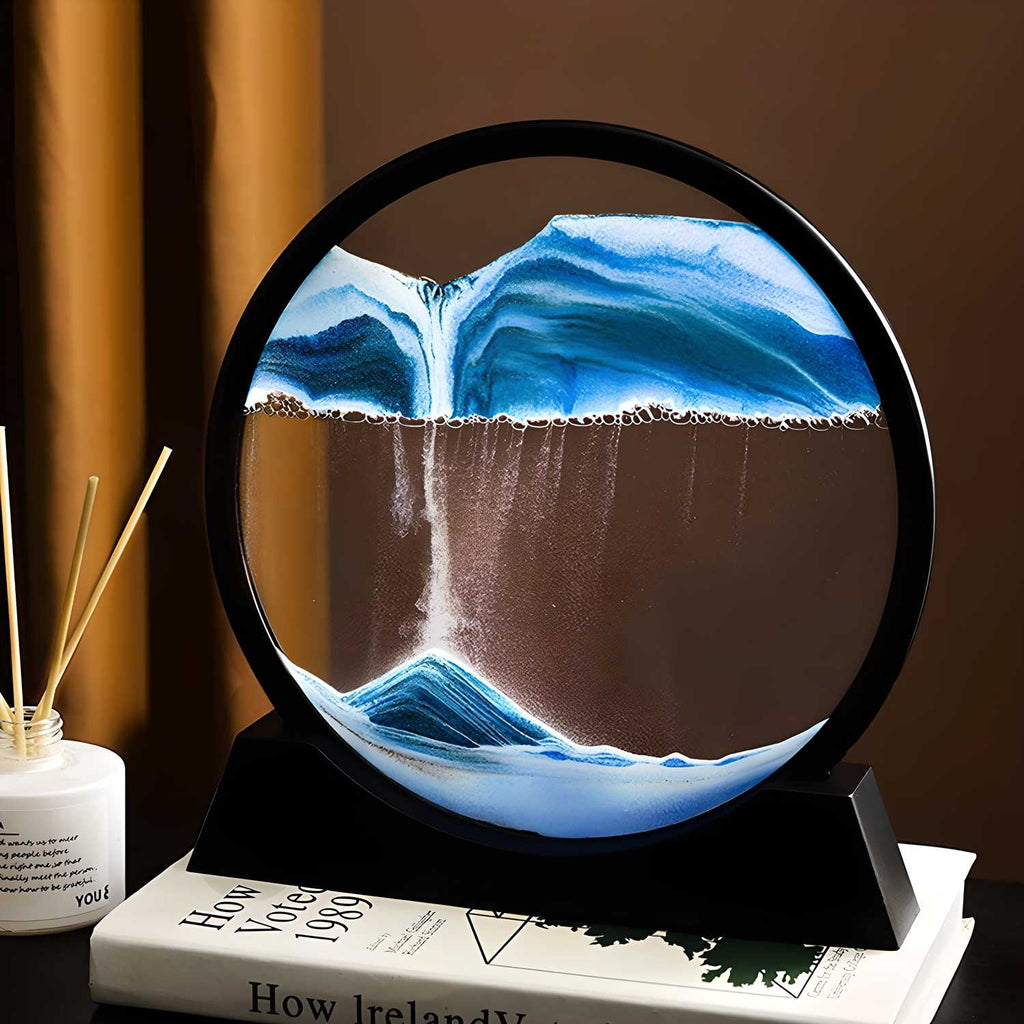 Ebb & Flow – Kinetic Sandscape Art Frame