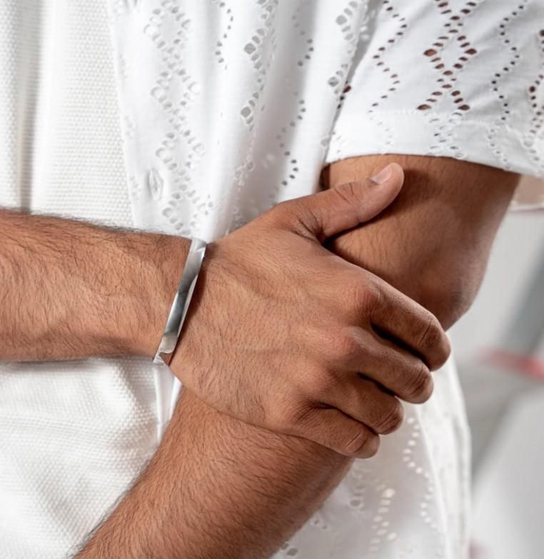 Aegon Cuff – Stainless Steel Men’s Kada